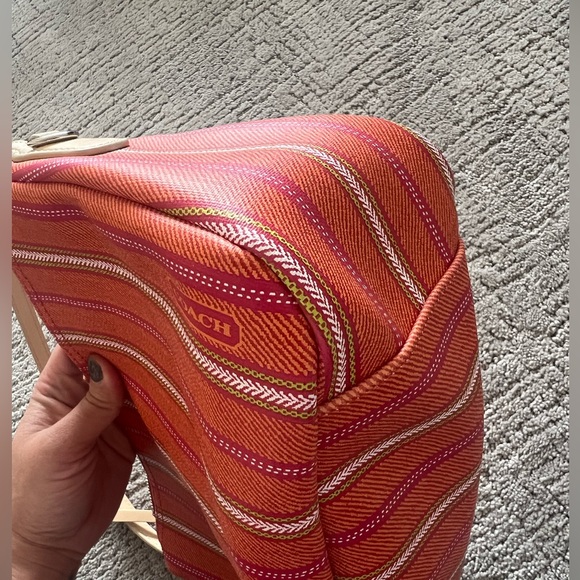 Coach Legacy Stripe Convertible Purse - Picture 11 of 14